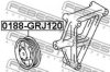 FEBEST 0188-GRJ120 Deflection/Guide Pulley, v-ribbed belt